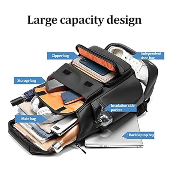 Men large capacity travel backpack 50L waterproof hiking_2
