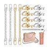 Luinabio 4 extensores de correa de cadena para bolso de