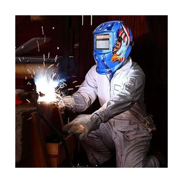 NDUUN Casco de soldadura oscurecimiento automático