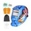 NDUUN Casco de soldadura oscurecimiento automático