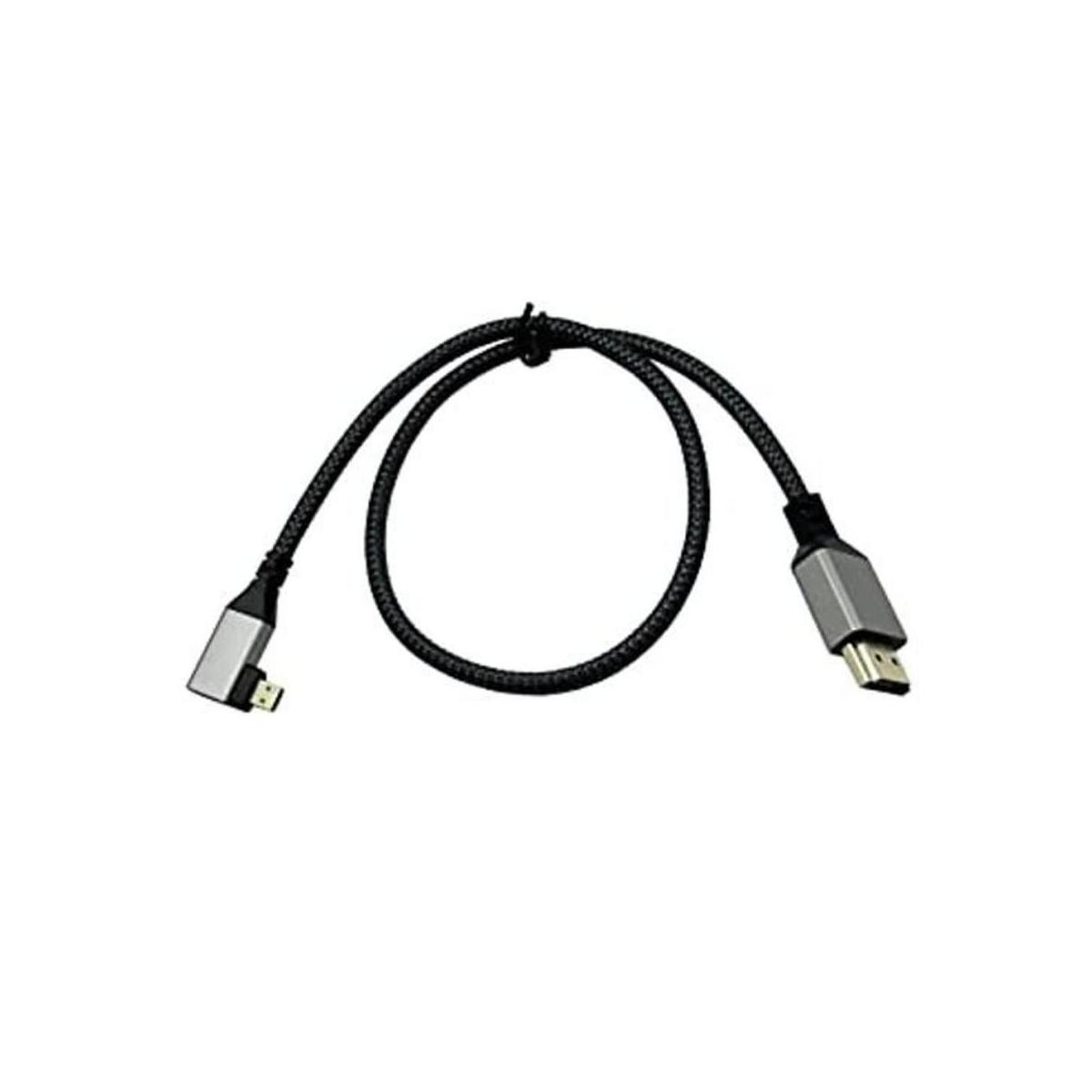 Seadream Cable micro HDMI a HDMI en ángulo izquierdo;