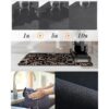 Tapete de café absorbente y de secado rápido tapete de_5