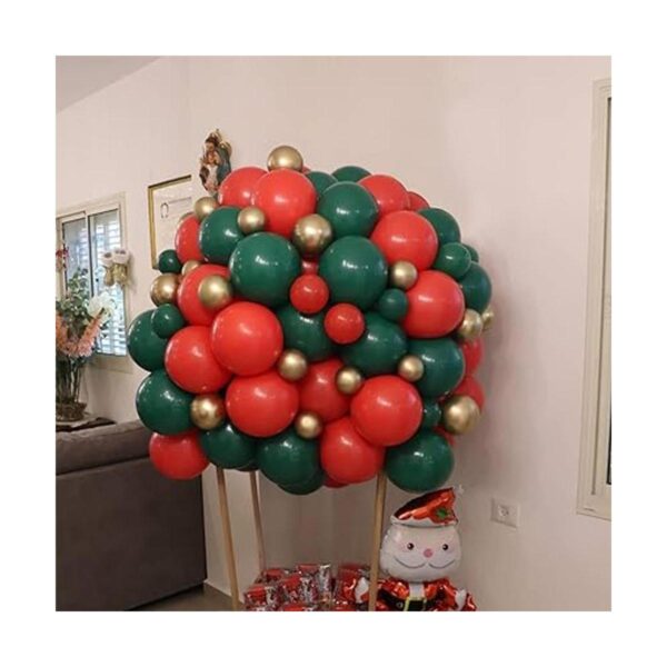 Beliueyes Kit de arco de guirnalda de globos de Navidad