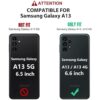 Funda para Galaxy A13 LTE 4G no compatible con 5G_2
