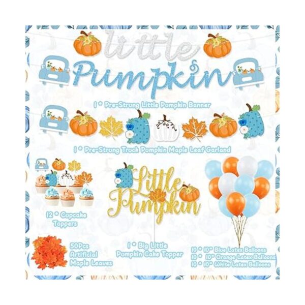 Decoración de baby shower de calabaza pequeña para niños_2