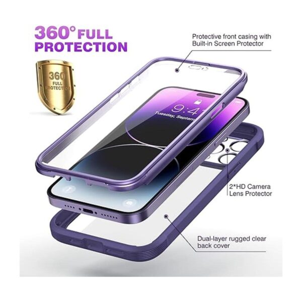 Diaclara Funda diseñada para iPhone 14 Pro de 6.1_2