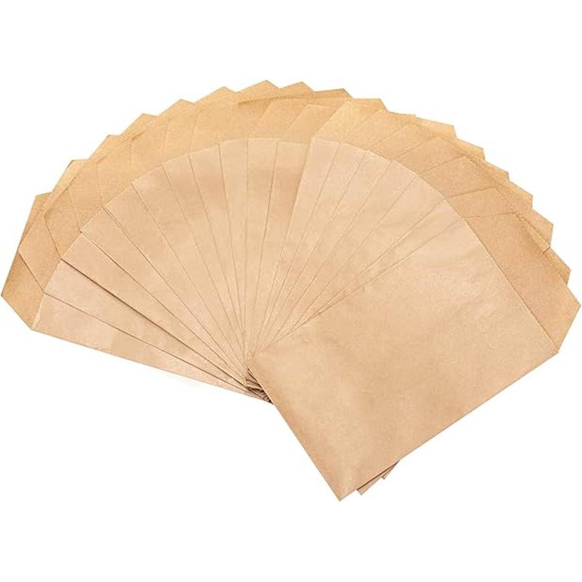 Florskoye Bolsas de papel kraft planas para golosinas