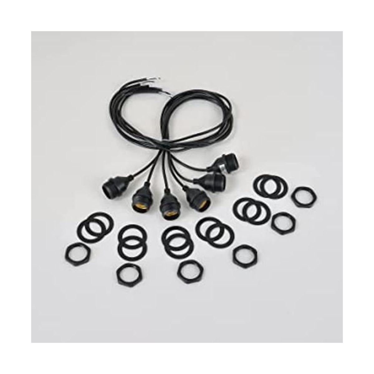 Enchufe de luz con cable cable de luz para exteriores con