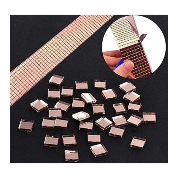 REDODECO 7200Pcs Mirror Mosaic Tiles Disco Ball Mirror
