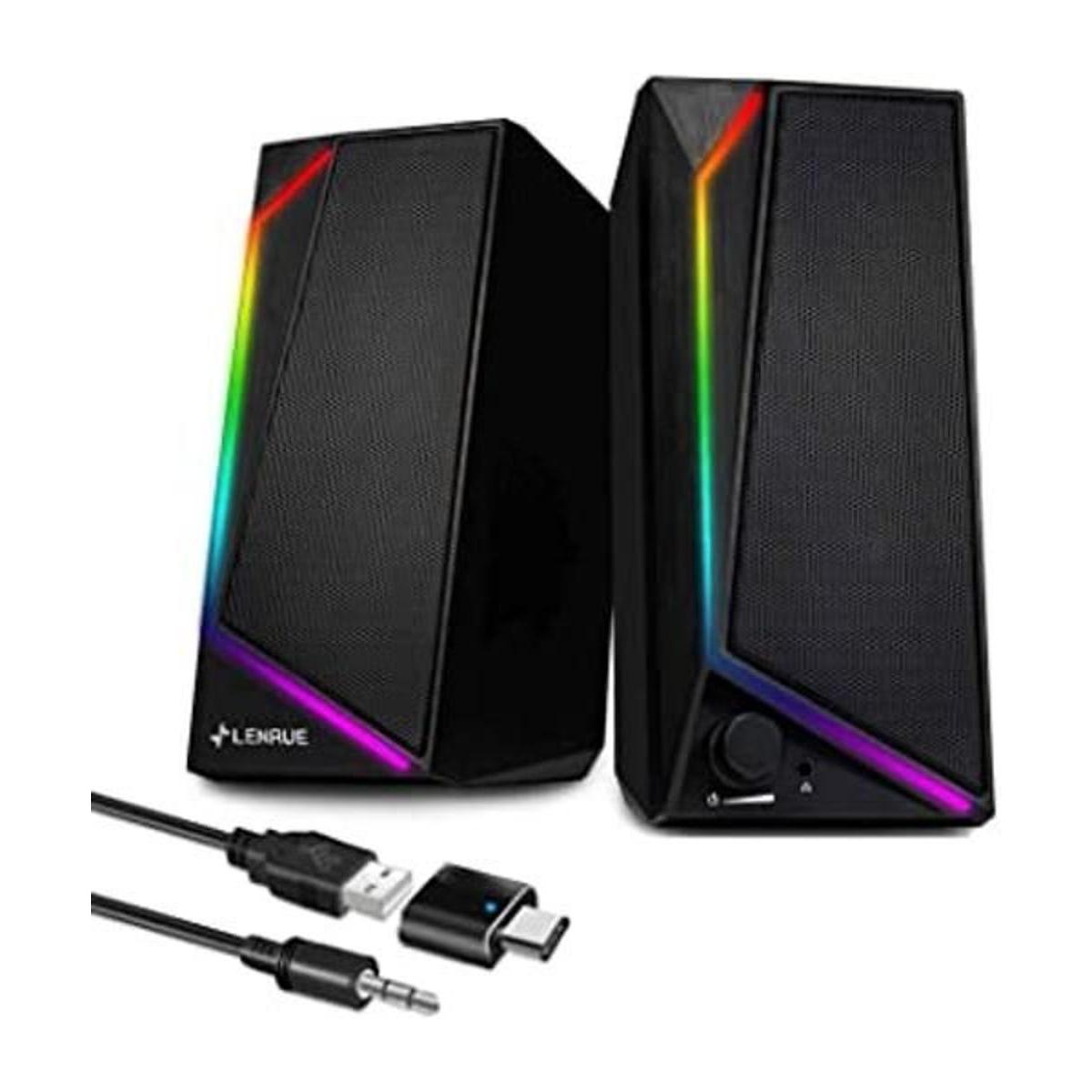 LENRUE Altavoces de computadora altavoces de PC