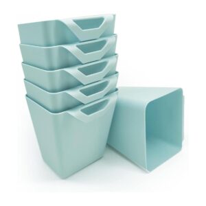 Paquete de 6 portavasos organizador de carrito rodante