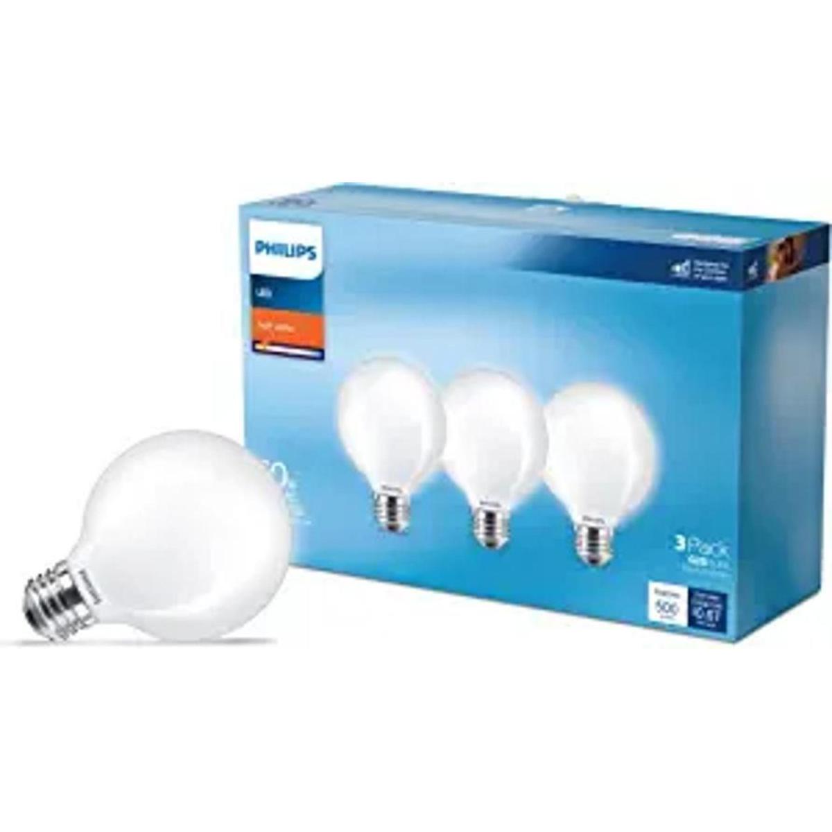 Philips LED G25 no regulable sin parpadeo tecnología de