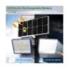 Gebosun 2Pack 100W LED Solar Flood Light Remote_2