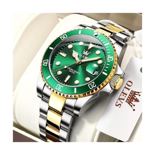 OLEVS Reloj para hombre reloj de esfera grande para_3