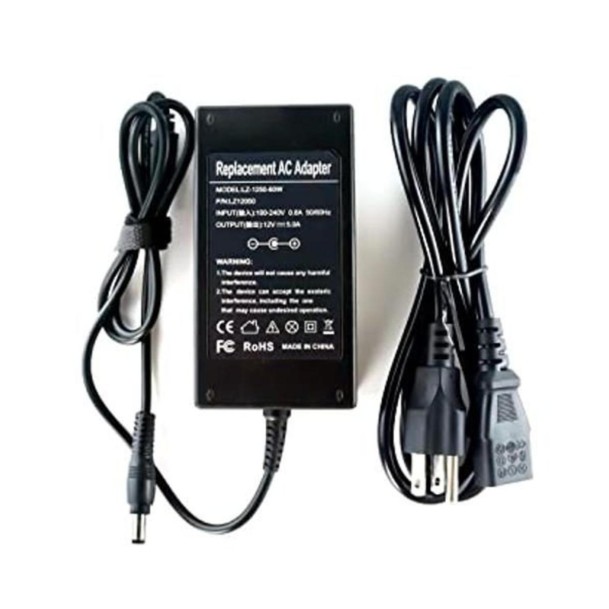 Adaptador de fuente de alimentación de CA de 12 V 5 A