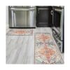 Juego de 2 tapetes de cocina estilo bohemio