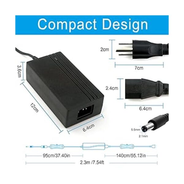 Adaptador de fuente de alimentación de CA de 12 V 5 A_2