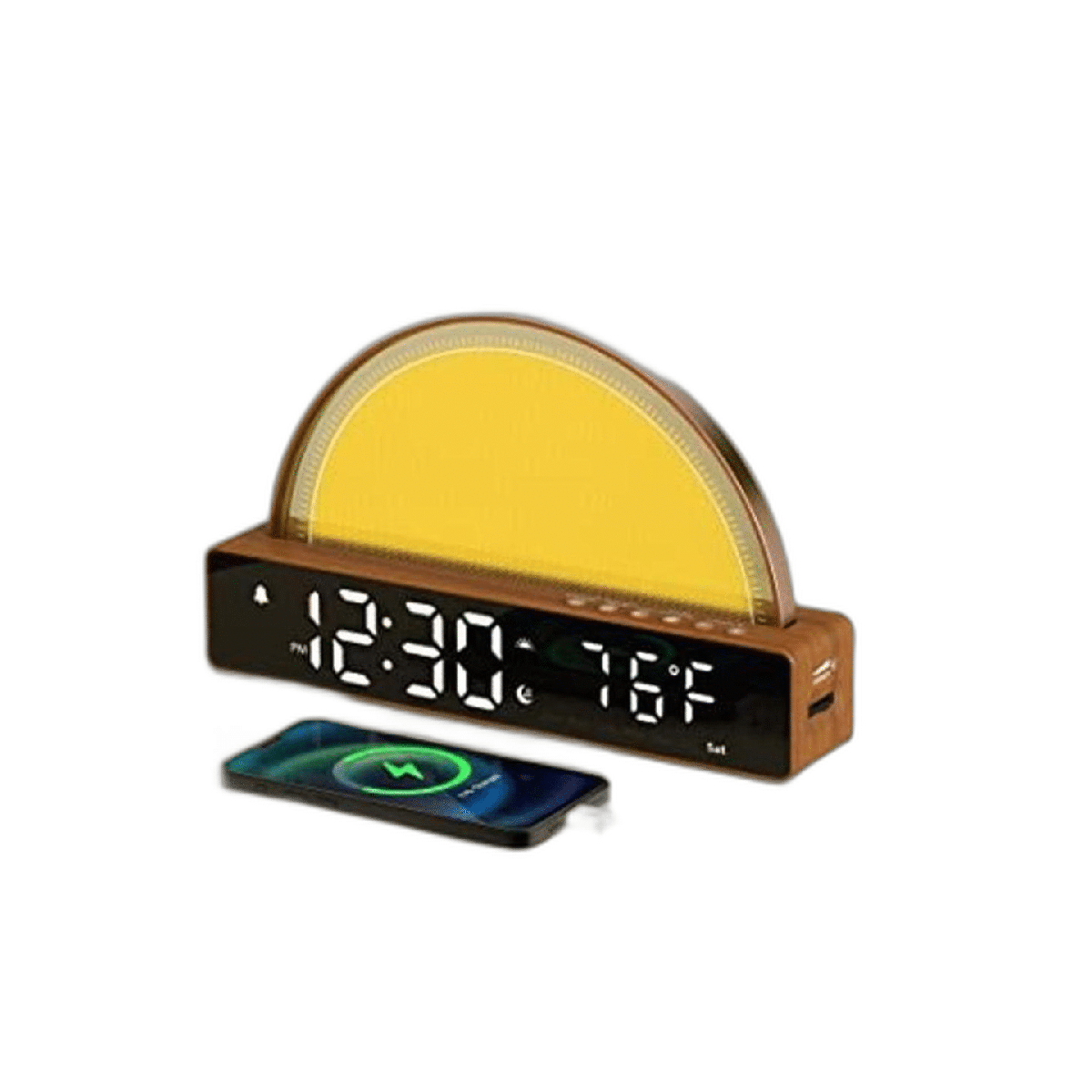 Reloj despertador de amanecer simulador de luz de