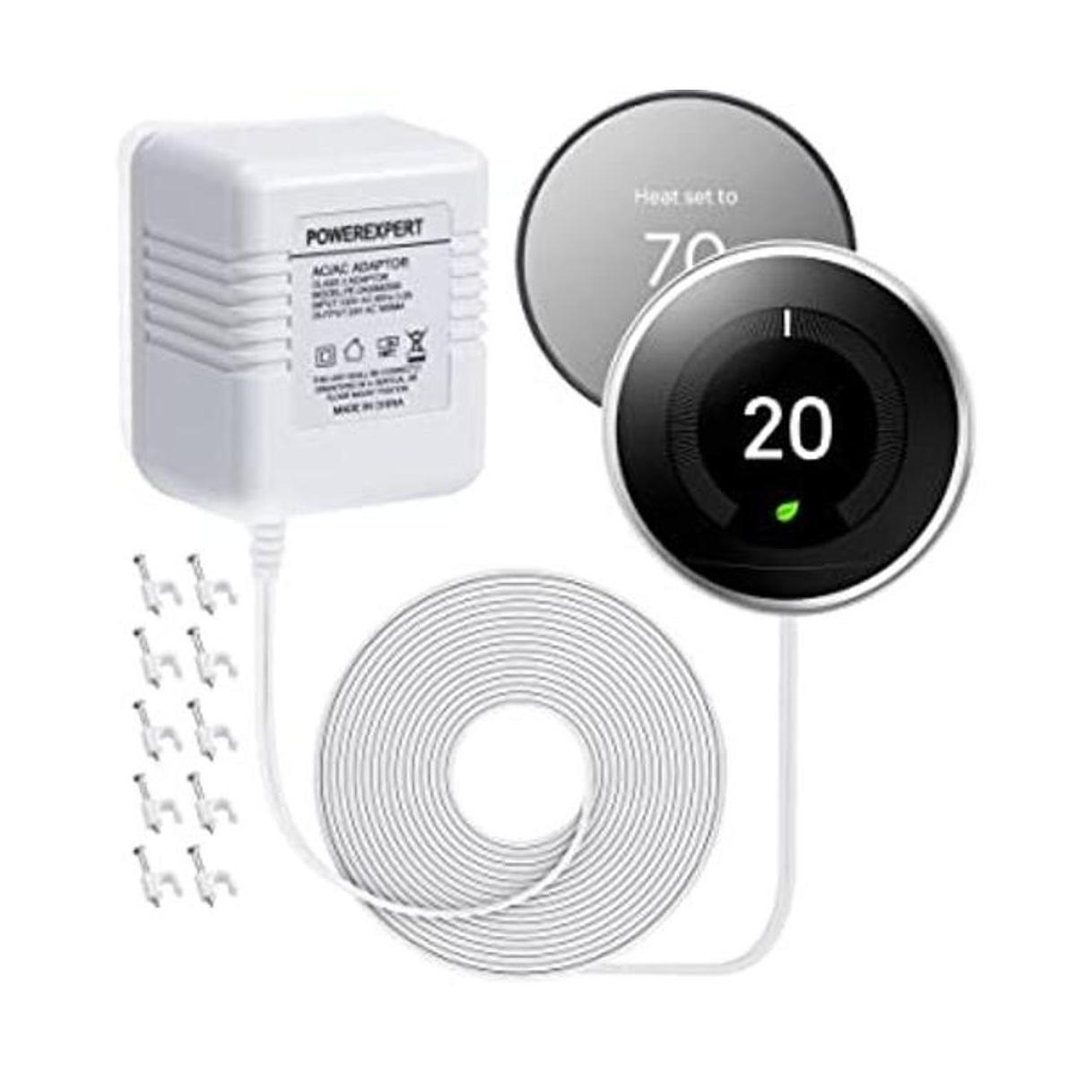 Termostatos de 24 voltios transformador de cable C