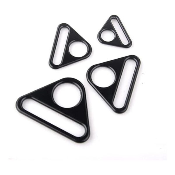 TiSuit 12 anillos de ajuste de hebilla triangular en D
