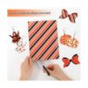 AnyDesign 14 hojas de piel sintética de otoño de