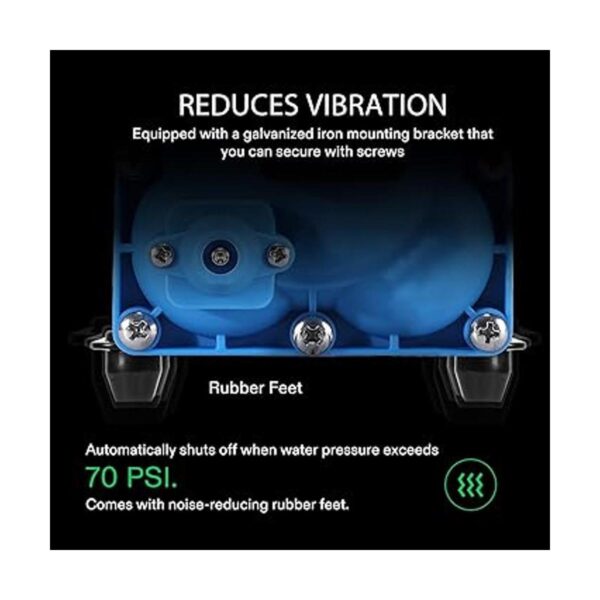 VIVOSUN Bomba de presión de agua bomba de agua de