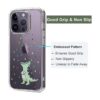 Unov Funda compatible con iPhone 14 Pro funda_4