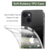 Unov Funda compatible con iPhone 14 Plus transparente con_5