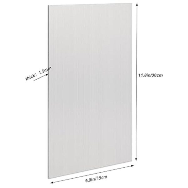 Paquete de 2 placas de aluminio 6061 T651 de 6 x 12 x 116_3