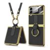 Funda para Z Flip4 5G 2022 con correa de anillo y cordón_1