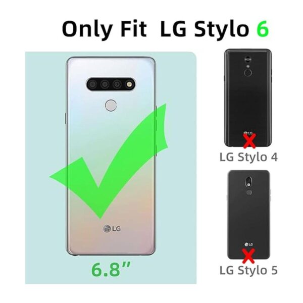 Kudini Funda para teléfono LG Stylo 6 LG Stylo 6 para_2