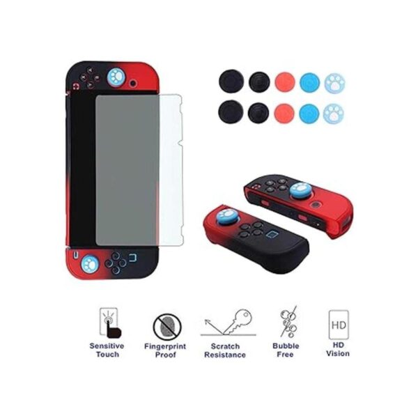 COMCOOL Funda protectora 3 en 1 para Nintendo Switch y_4
