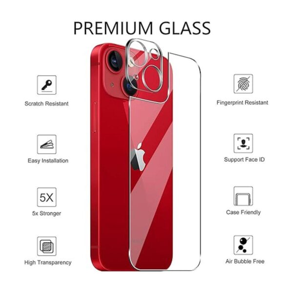 Suttkue Protector de pantalla trasera para iPhone 14 Plus_2