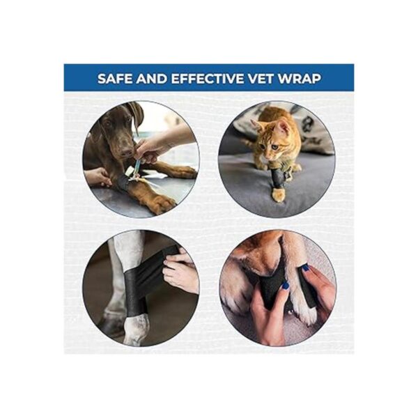 BANDVET WRAP Envoltura de vendaje autoadhesiva paquete de