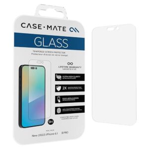 CaseMate Protector de pantalla para iPhone 14 Pro 6.1_1