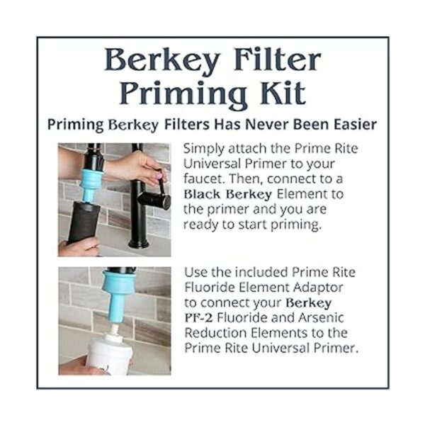 Berkey Kit de imprimación de filtro para uso con sistemas_4