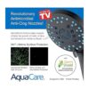 AquaCare ASSEENONTV Combo de cabezal de ducha de 3 vías