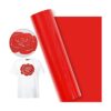 KINGSOW Rollos de vinilo HTV 10 x 4 pies color rojo_1