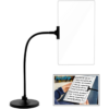 Lupa 4X con soporte aumento de cuello de cisne flexible