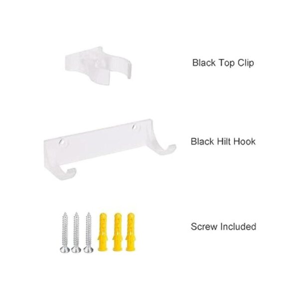LEKUSHA Soporte horizontal para montaje en pared con sable