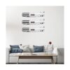 LEKUSHA Soporte horizontal para montaje en pared con sable