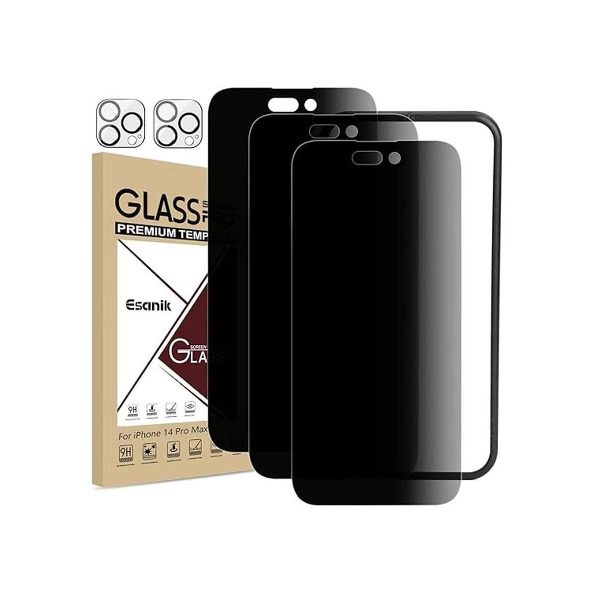 Esanik Protector de pantalla de privacidad para iPhone 14