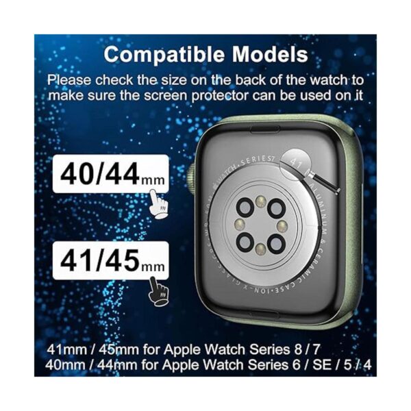 Protector de pantalla de reloj compatible con Apple Watch_2