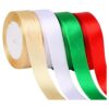 DECYOOL 4 rollos de cintas de Navidad de 100 yardas 1_1