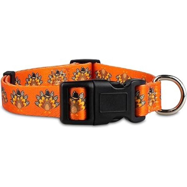 Limeloot Collar de perro de Acción de Gracias pavos_2