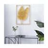 Juego de 2 decoraciones de pared de metal dorado_4