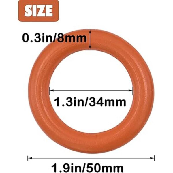 30 anillos de madera de 1.969 in anillos de madera sin