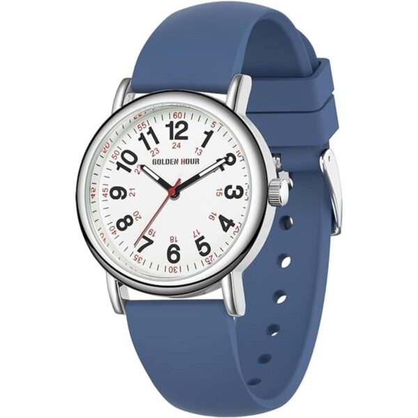 GOLDEN HOUR Reloj de enfermera impermeable para