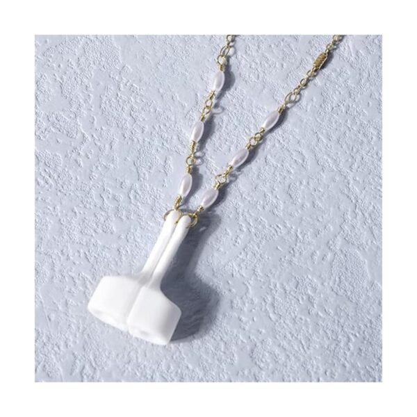 Correa magnética de silicona con cadena antipérdida con_2