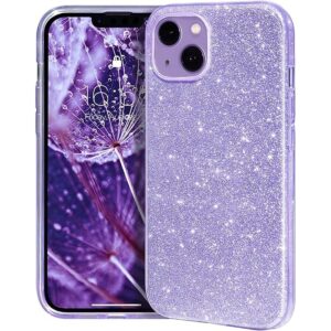 MATEPROX Funda compatible con iPhone 14 con brillantes y_1